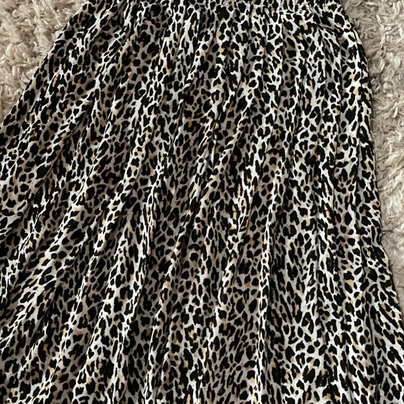 J Crew Leopard Skirt Sz 00 Pleats - Picture 4 of 15